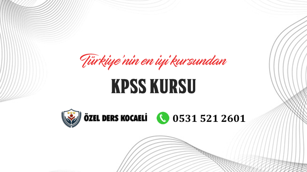 KPSS Kursu